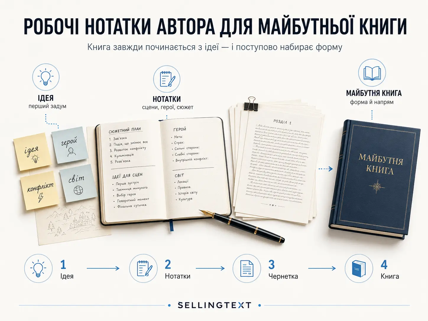 Записи для роману